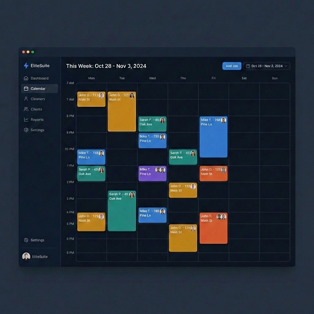 EliteSuite dashboard preview